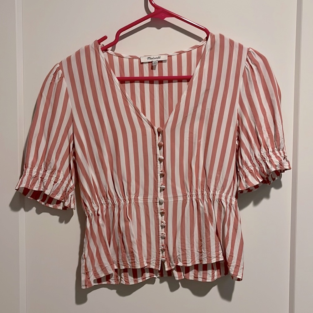 Striped Madewell Top